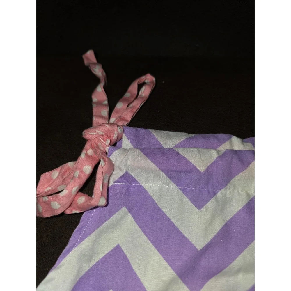 Boutique back to school pink purple owl adjustable dress size L fits like 2t